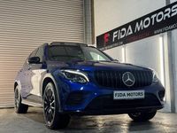 Used Mercedes GLC250 AMG line 211 HP (155 kW) 2018 Blue SUV
