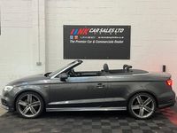 Used Audi A3 Cabriolet S-Line 150 HP (110 kW) 2018 Grey Cabriolet