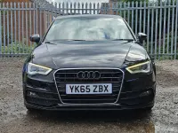 Used Audi A3 Sportback S-Line 110 HP (80 kW) 2015 Black Hatchback