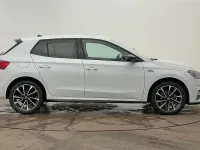 Used Skoda Fabia Monte Carlo 85 HP (62 kW) 2025 Moon white metallic Hatchback