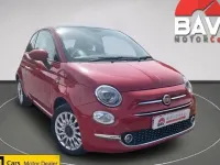 Used Fiat 500 Lounge 69 HP (50 kW) 2016 Red Hatchback