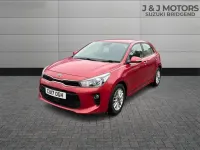 Used Kia Rio 84 HP (61 kW) 2017 Red Hatchback