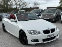 Used BMW 320 Cabriolet M Sport 184 HP (135 kW) 2012 White Cabriolet