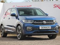 Used VW T-Cross R-line 150 HP (110 kW) 2021 Blue SUV