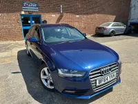 Used Audi A4 163 HP (119 kW) 2014 Blue Estate