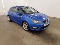Used Seat Ibiza FR 105 HP (77 kW) 2013 Blue Coupe