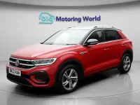 Used VW T-Roc R-line 150 HP (110 kW) 2022 Red SUV