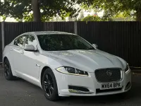 Used Jaguar XF Luxury 2014 White Sedan