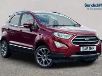 Used Ford Ecosport Titanium 2018 Red SUV