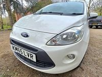 Used Ford Ka Zetec 2015 White Hatchback
