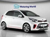 Used Kia Picanto GT-Line 67 HP (49 kW) 2017 White Hatchback