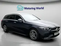 Used Mercedes C300e AMG Line Premium Plus 2022 Blue Estate