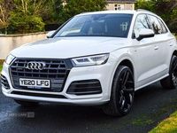 Used Audi Q5 S-Line 190 HP (139 kW) 2020 White SUV