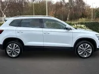 Used Skoda Karoq SE L 150 HP (110 kW) 2023 Moon white metallic SUV