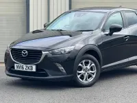 Begagnad Mazda CX-3 105 HK (77 kW) 2016 Svart SUV