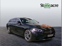 Used Mercedes E200 AMG line 196 HP (144 kW) 2023 Black Estate