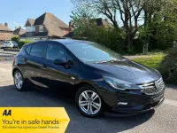 Used Vauxhall Astra S 110 HP (80 kW) 2018 Blue Hatchback