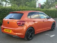 Used VW Polo SE 2019 Orange Hatchback
