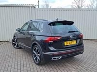 Used VW Tiguan R-line 150 HP (110 kW) 2021 Black SUV
