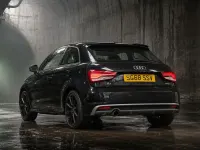 Used Audi A1 S-Line 95 HP (69 kW) 2018 Black Hatchback