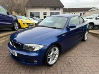 Used BMW 123 Coupé M Sport 215 HP (158 kW) 2011 Blue Coupe
