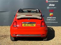 Used Fiat 500 70 HP (51 kW) 2023 Silica orange Cabriolet