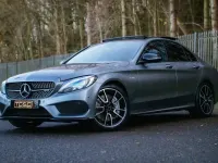 Begagnad Mercedes C43 AMG Premium Plus 2018 Grå Sedan