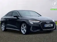 Used Audi A3 S-Line 150 HP (110 kW) 2021 Black Sedan