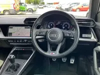 Used Audi A3 Sportback S-Line 150 HP (110 kW) 2023 White Hatchback