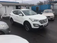 Begagnad Hyundai Santa Fe Premium 197 HK (144 kW) 2014 Vit SUV