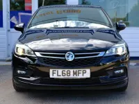 Used Vauxhall Astra SRi 135 HP (99 kW) 2018 Black Hatchback