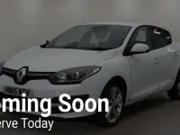 Used Renault Mégane III Dynamique 110 HP (80 kW) 2015 White Hatchback