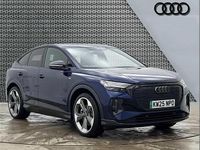 Used Audi Q4 Sportback e-tron Black Edition 210 kW (286 HP) 2025 Blue SUV