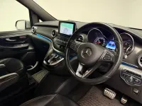 Begagnad Mercedes V250 AMG line 2017 Silver Minibuss