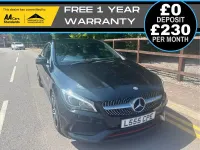 Used Mercedes CLA250 AMG 2016 Black Coupe