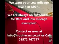 Used MG TF 2005 Silver Cabriolet