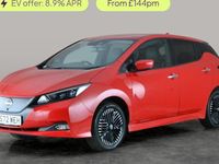 Used Nissan Leaf Tekna 160 kW (218 HP) 2022 Red Hatchback