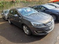 Used Vauxhall Astra SRi 115 HP (84 kW) 2014 Grey Hatchback