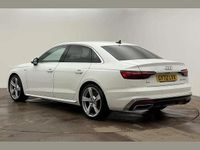 Used Audi A4 S-Line 147 HP (108 kW) 2022 White Sedan
