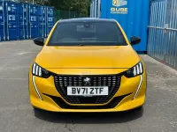 Used Peugeot 208 GT 75 HP (55 kW) 2021 Yellow Hatchback
