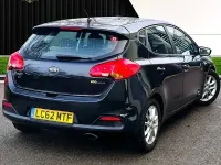 Used Kia Ceed 98 HP (72 kW) 2012 Black Hatchback