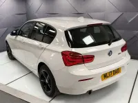 Used BMW 118 Comfort Edition 150 HP (110 kW) 2017 White Hatchback