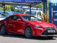 Used Lexus RC300h Sport Line 223 HP (164 kW) 2018 Red Coupe