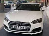 Used Audi A5 Sportback S-Line 190 HP (139 kW) 2017 White Hatchback