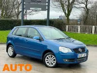 Used VW Polo S 79 HP (58 kW) 2007 Blue Hatchback