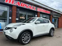 Used Nissan Juke S 110 HP (80 kW) 2014 White SUV