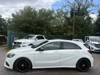 Used Mercedes A160 AMG line 2017 White Hatchback