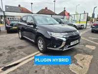 Used Mitsubishi Outlander P-HEV 2020 Black Estate