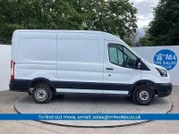Usado Ford Transit 105 HP (77 kW) 2021 Branco Van