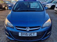 Used Vauxhall Astra Design Edition 2015 Blue Hatchback